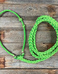 Lariat Noseband and Lead - Assorted Colors