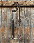 Foxtail and Copper Browband/One Ear Headstall & Breastcollar Tack Set
