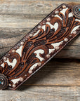 Bronc Noseband With Turquoise Conchos