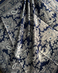 35X35" Blue Paisley Wild Rag / Scarf WR2143