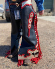 Kids Red Rodeo Chaps