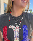 Freedom Ring Necklace
