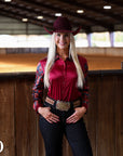 FIESTA SATIN PERFORMANCE RODEO SHIRT