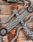 Grey Mule Tape Halter -