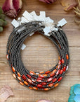 Orange Spiny Oyster Choker – 14.5”
