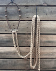 Lariat Hackamore and Double Reins - Assorted Colors