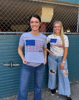 Bit of Freedom Tee- GRAY