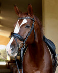 Lyamora Limited Edition Black Patent Snap Browband