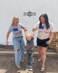 Bit of Freedom Tee- GRAY