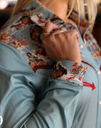 COWBOY BLUE RODEO PERFORMANCE RODEO SHIRT