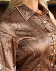 BOOTSTITCH SATIN PERFORMANCE RODEO SHIRT