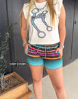 Serape Sunset Shorts