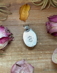 Golden Hills Turquoise Sterling Silver Pendant