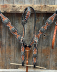 Classic Antique Silver Browband/One Ear Tack Set