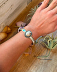 Sterling Silver Wild Horse Cuff Bracelet