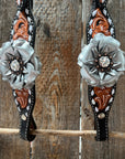 Classic Style Buckstitch Browband/One Ear Headstall & Breastcollar Tack Set BBBC406