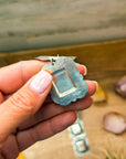Sterling Silver Dangle Earrings – Native Made by L. Tahe