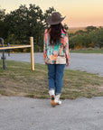 Baha Ranch Retro Pop Western Pop Cowgirl Blazer