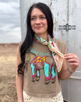 SMALL Fearless Floral Wild Rags