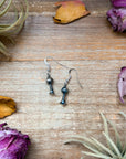 Sterling Silver Mini Blossom Dangle Earrings