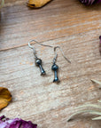 Sterling Silver Mini Blossom Dangle Earrings
