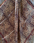 35X35" Leopard Wild Rag / Scarf WR168X
