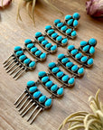 Sterling Silver Kingman Turquoise Dangle Earrings – 5 Inch Statement Design – Native Made by Geraldine James – Navajo Handmade