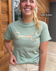Metallic Bit Tee