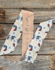 Tan Western Skinny Mini Wild Rag Scarf / Cowgirl Necktie