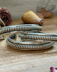 Sterling Silver Heavy-Duty Cuff Bracelet
