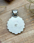 Sterling Silver Paloma Variscite Cluster Pendant – Handmade by Artist Shay Pfeiffer