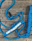 Blue Mule Tape Rose Halter