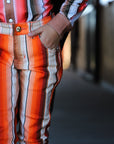 *YOUTH* SUNSET SERAPE SUPER FLARES