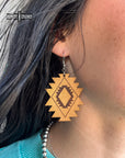 Aztec Cowgirl Earrings
