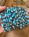 Golden Hills Turquoise & Sterling Silver Pearl Necklace – 16 Inch