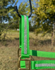 Lime Bling Nylon Horse Halter BNHNGN