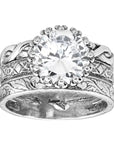 Silpada 'BRISTOL' Ring, Cubic Zirconia & Sterling Silver