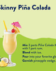 SUGAR FREE Pina Colada Mix - Skinny Mixer