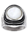 Silpada 'PEARLIZED' Natural Mother-Of-Pearl Ring