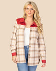 Fall Plaid Jacket with Pockets