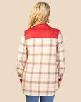 Fall Plaid Jacket with Pockets