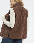UMGEE Quilted Zip-Up Vest
