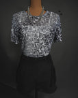 DOLLY DISCO MESH TEE
