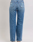 Judy Blue straight leg distressed 88447