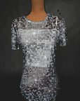 DOLLY DISCO MESH TEE