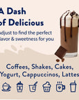 SUGAR FREE Naturally Sweetened Chocolate Mocha Syrup