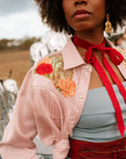 Pale Pink Button Up