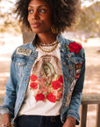 Our Lady of Roses Tee