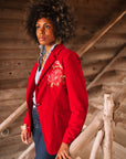 Red Velvet Jacket