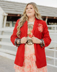 Red Velvet Jacket